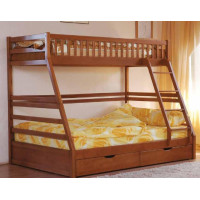 Дитяче двоярусне ліжко трансформер "Юнона" 90*140 см